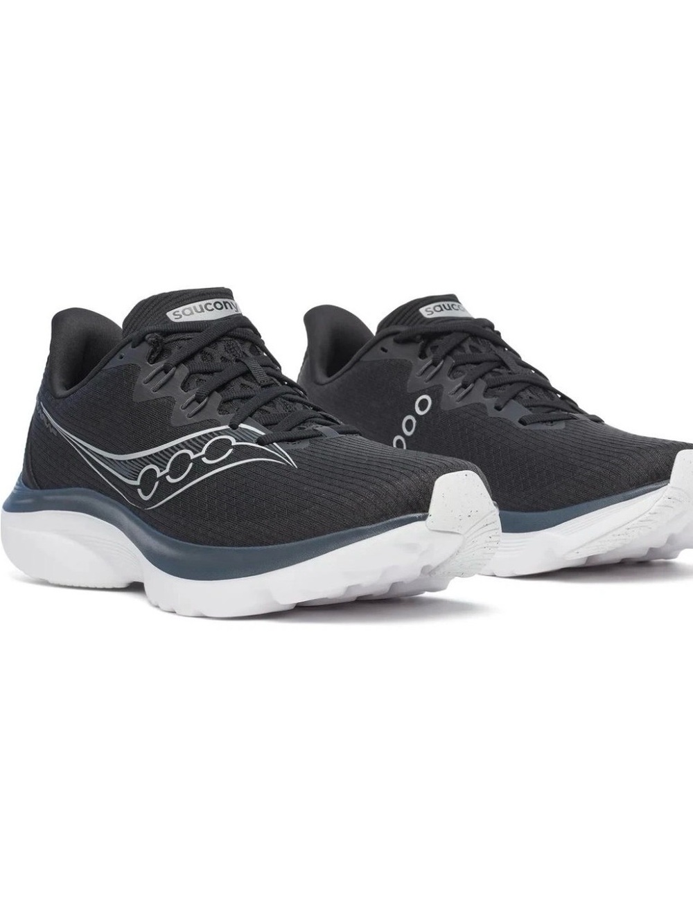 Saucony Kinvara 16 men’s running shoes sneakers size 11 black / white